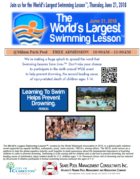 The World's Largest Swimming Lesson