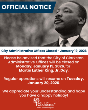 Martin Luther King Jr. Day - Office Closure