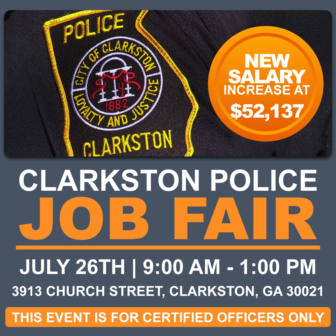 City of Clarkston Hosts Second Police Department Job Fair City of