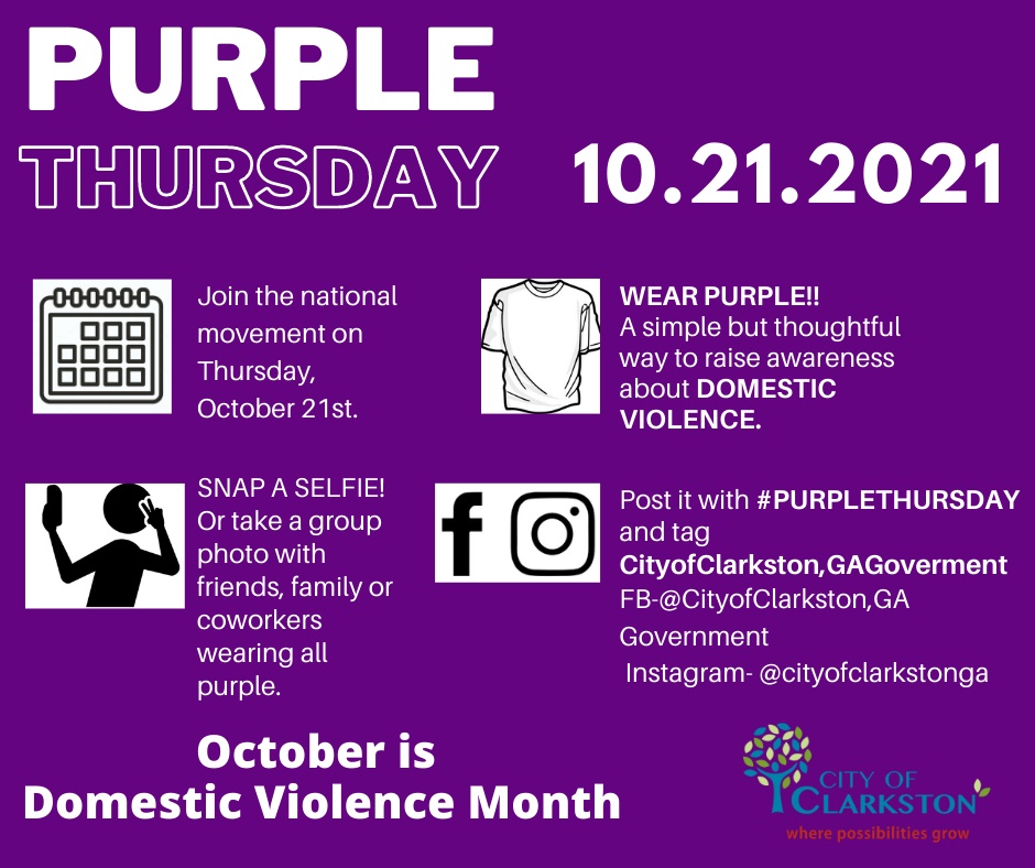 PURPLE THURSDAY